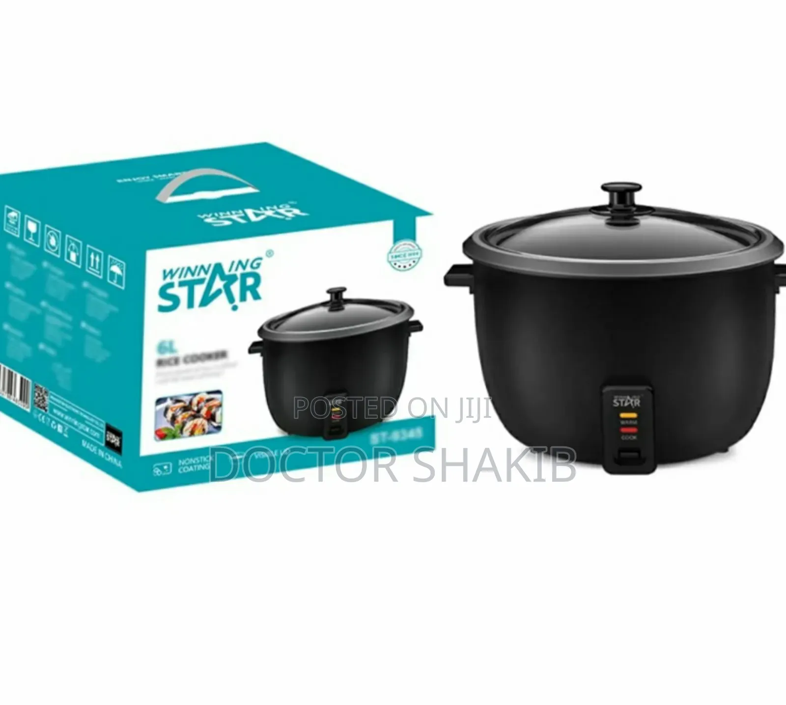 New Winningstar Large Multifunction Rice Cooker- 6ltr