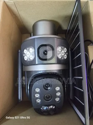 4g Solar Camera Simcard-3lens 1lens Zooms-Free Memory Card