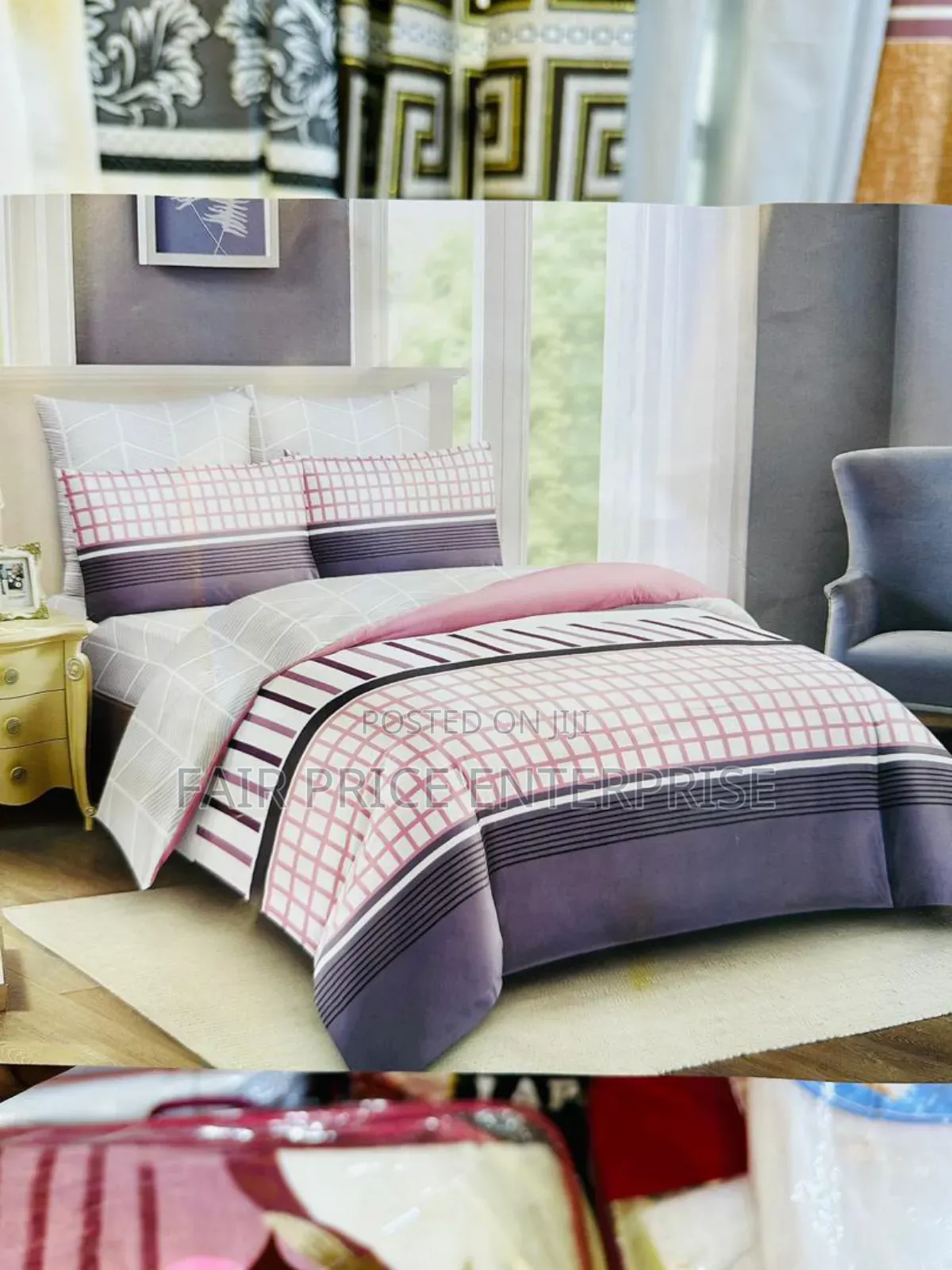 5*6 4pcs Duvet Set With 1 Bedsheet 2 Pillow Cases