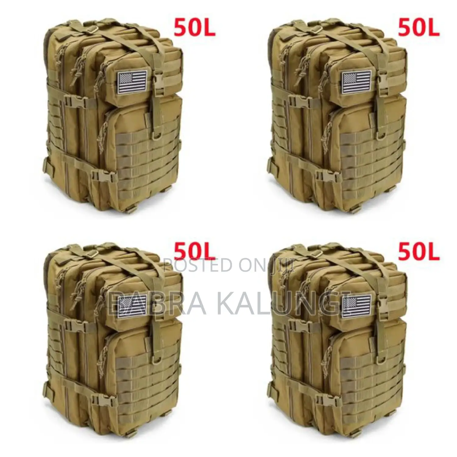 45l Large Capacity Tactical Backpack