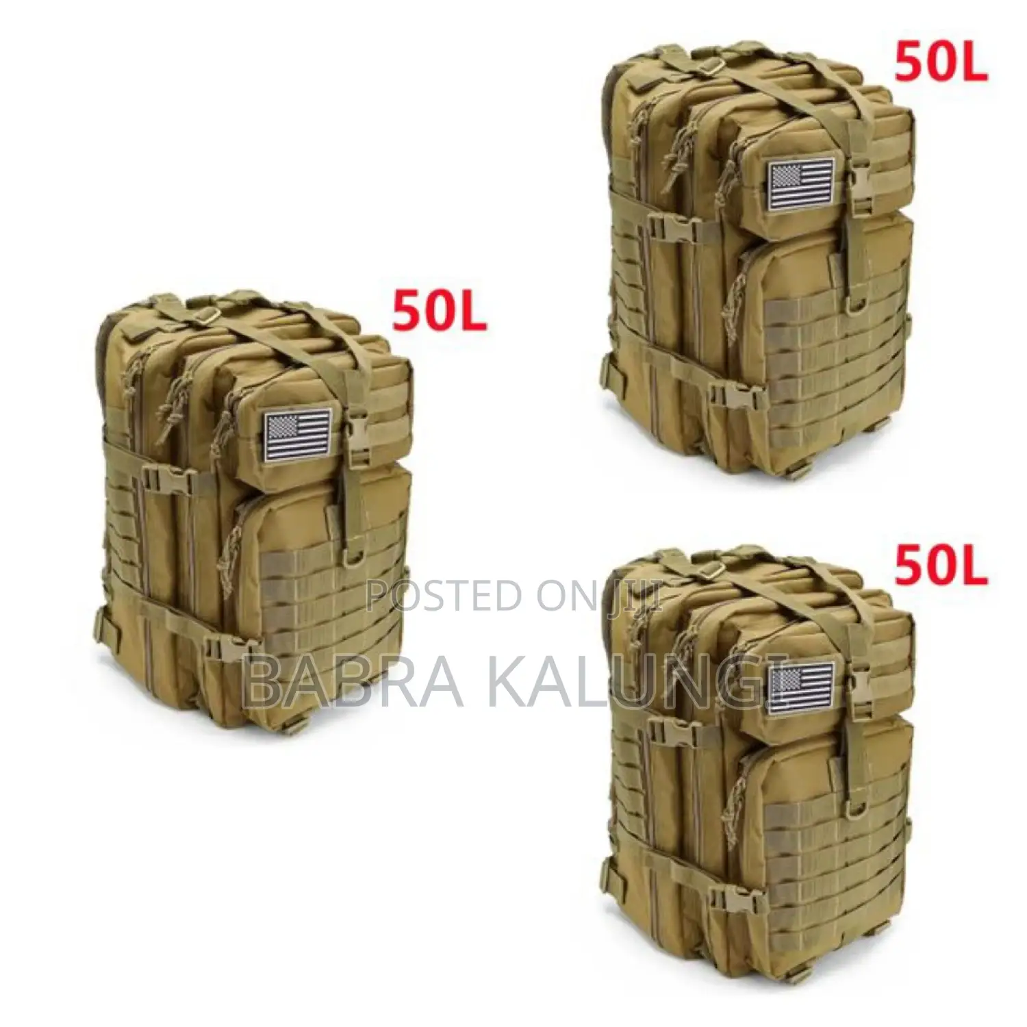 45l Large Capacity Tactical Backpack