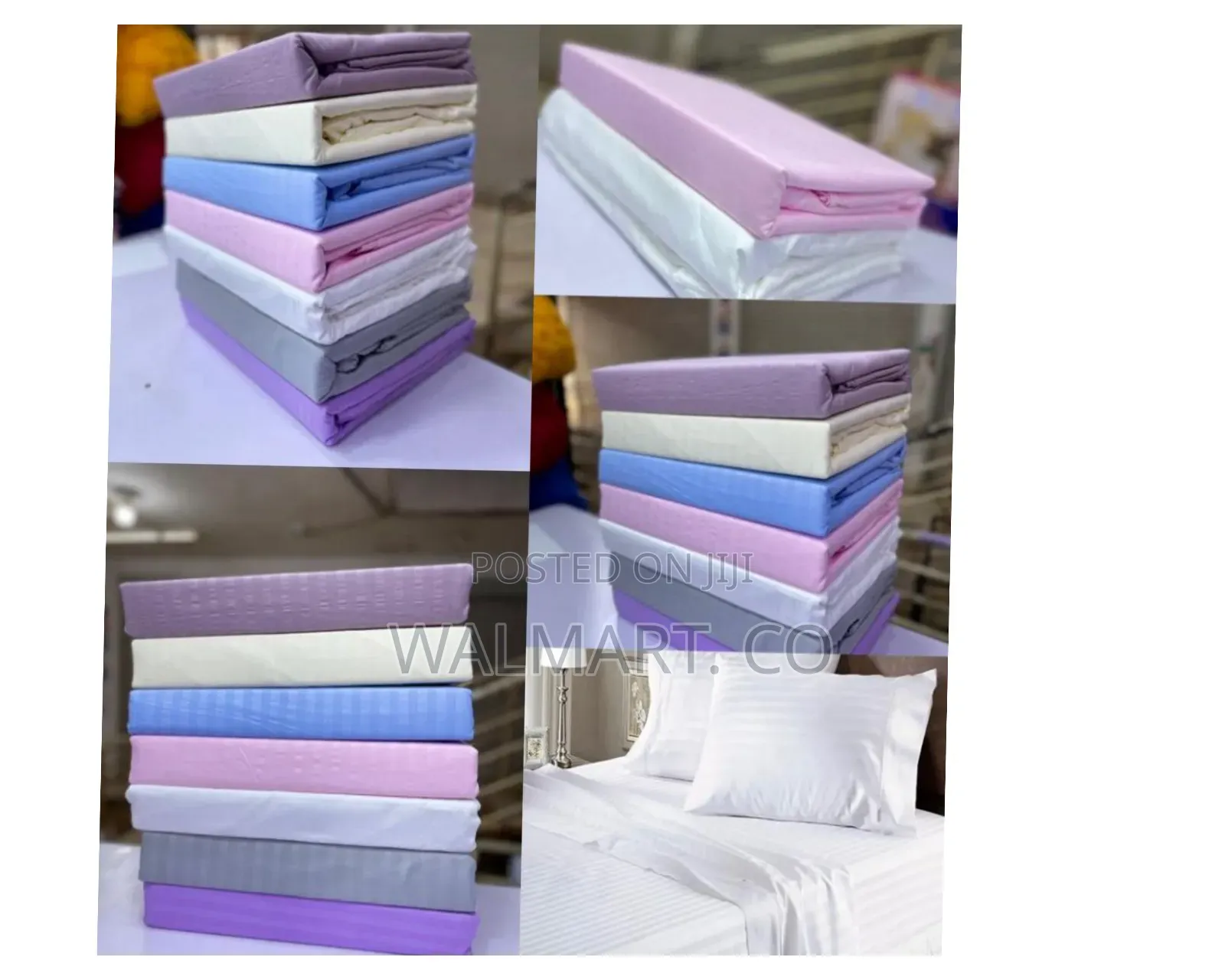 Stripped Hotel Bedsheets