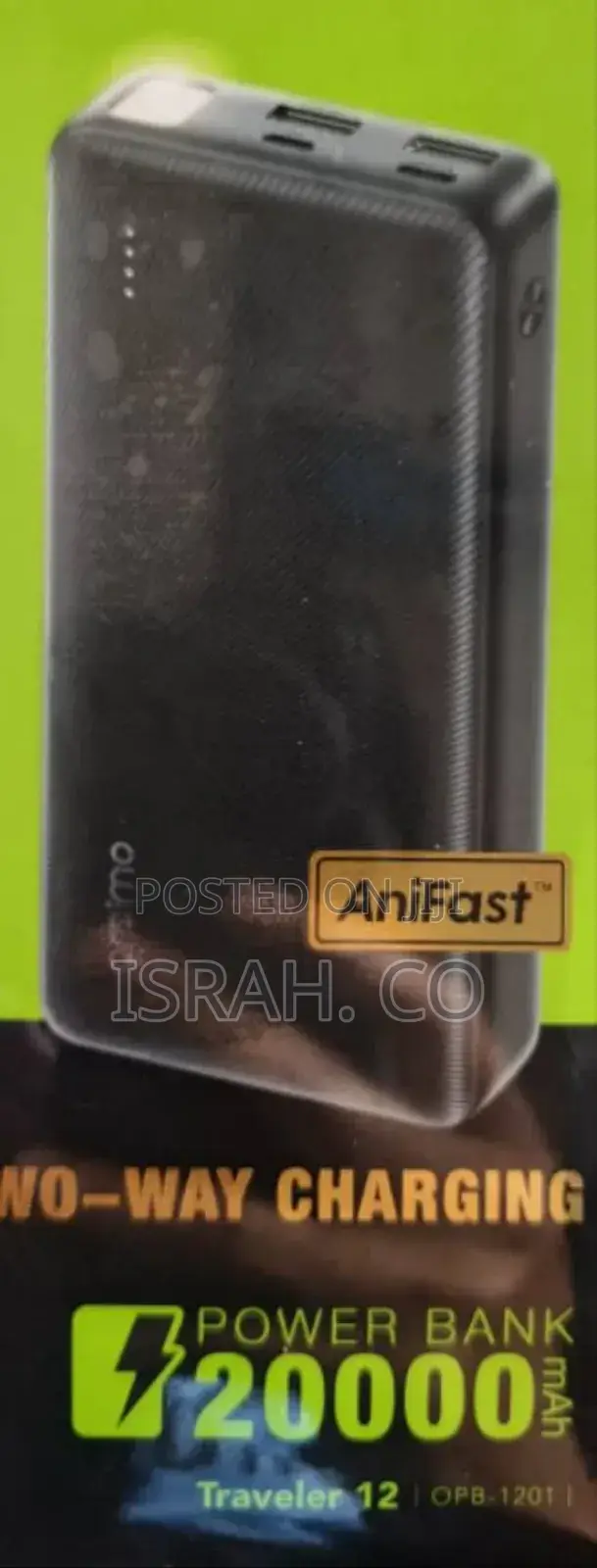 Oraimo Traveler 12 20000mah 12w With Type C 2way