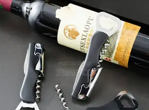 Portable Corkscrew Wine Bottle Opener Stainless Steel Screw