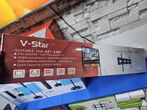 V-star 42" To 120" Heavy-duty Tilt Wall Mount Bracket