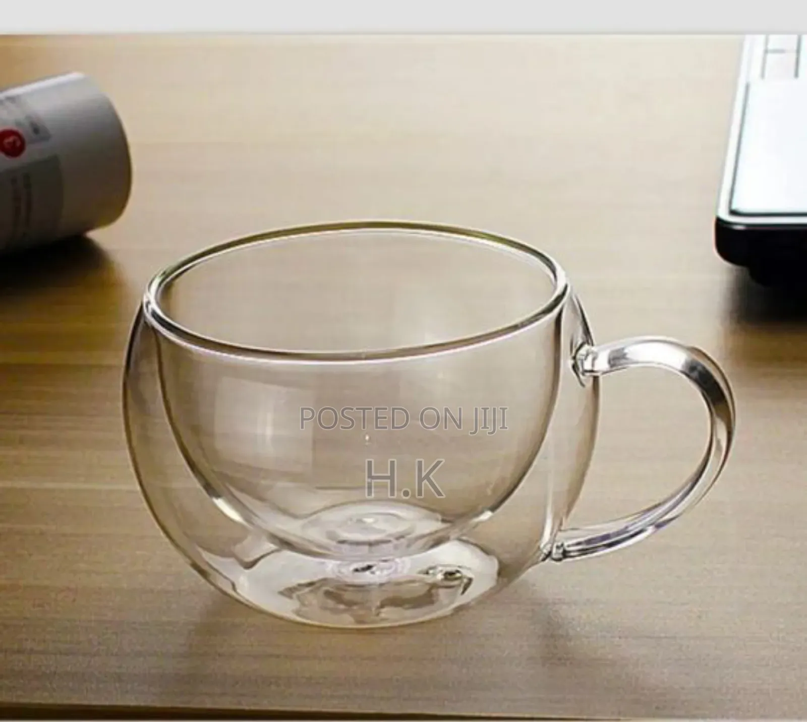 6pcs Double Walled Glass Thermo Tea Coffee Cup - 150ml