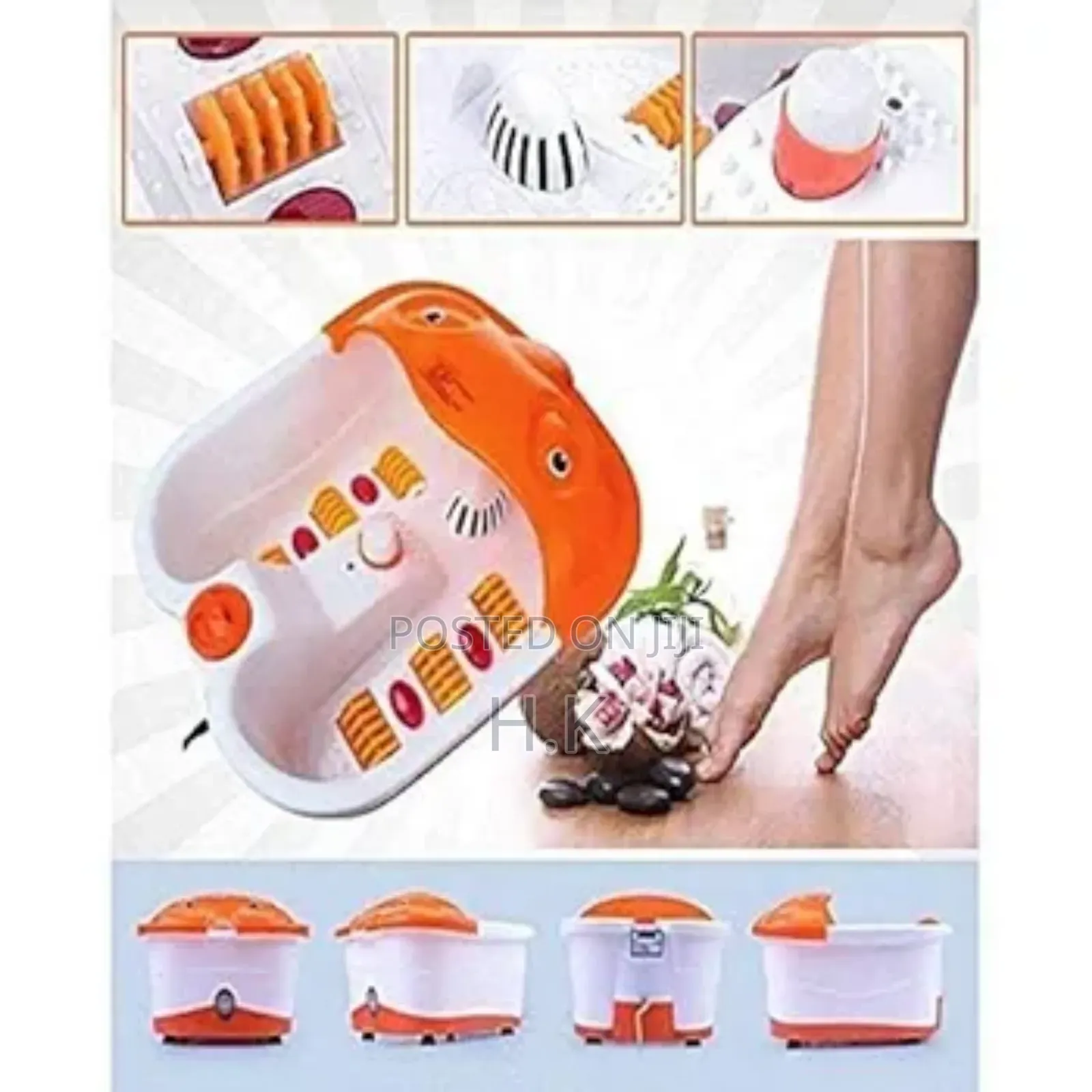 Multi-Functional Footbath Massager