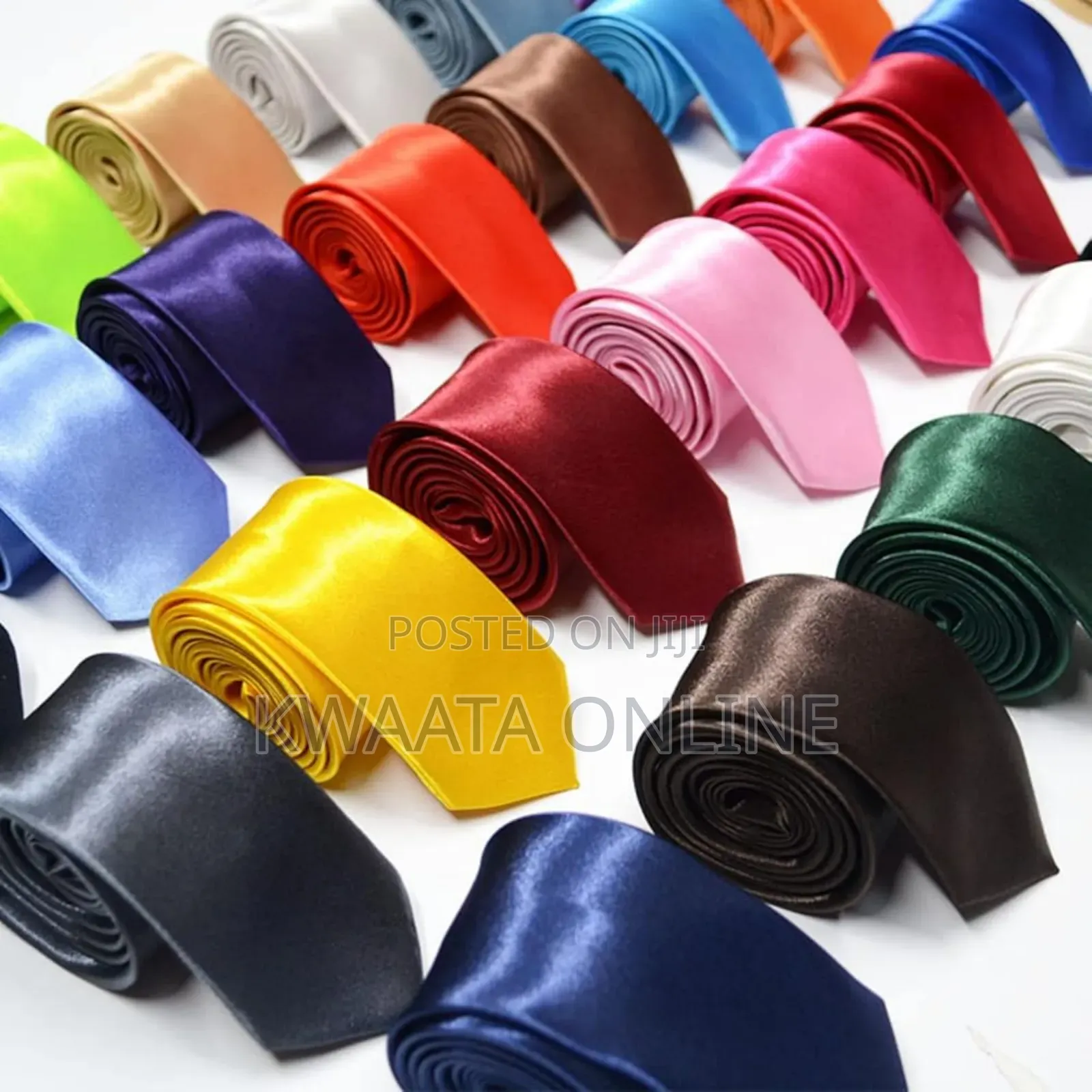 1piece Tie for Men Women Slim Neckties
