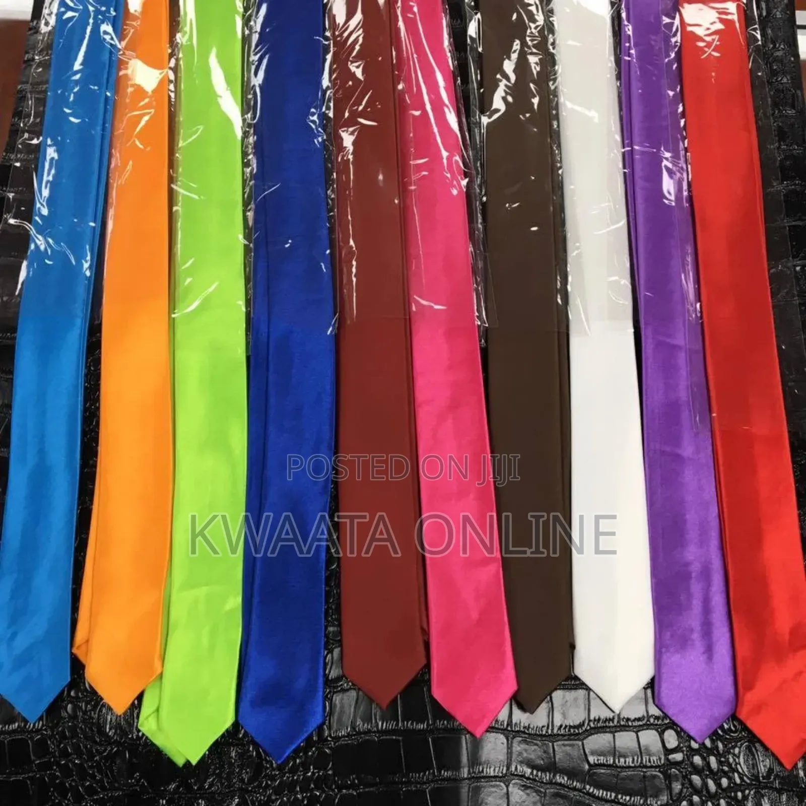 1piece Tie for Men Women Slim Neckties
