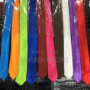 1piece Tie for Men Women Slim Neckties