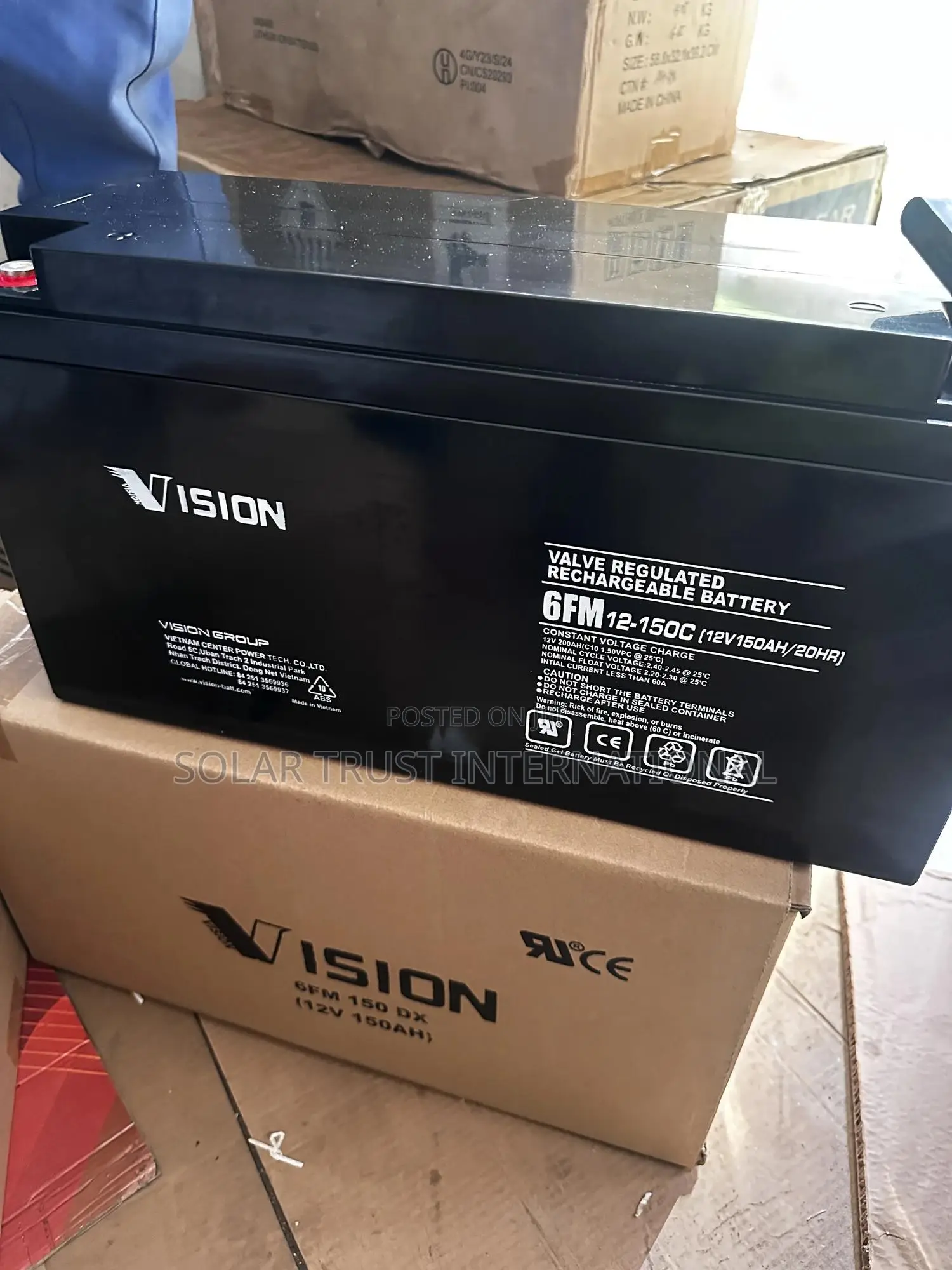150ah Original Solar Battery