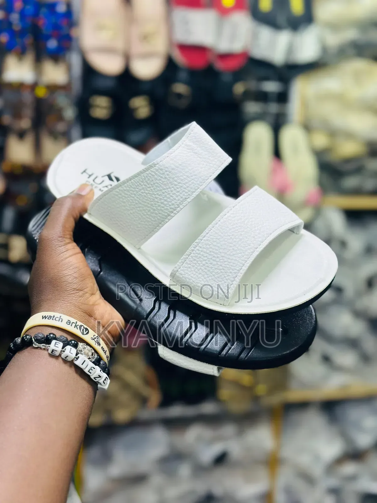Strap Slide Sandals