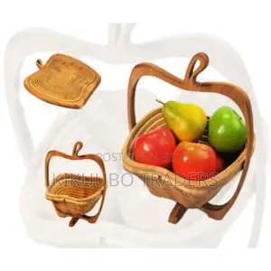 Wooden Foldable Fruit Basket