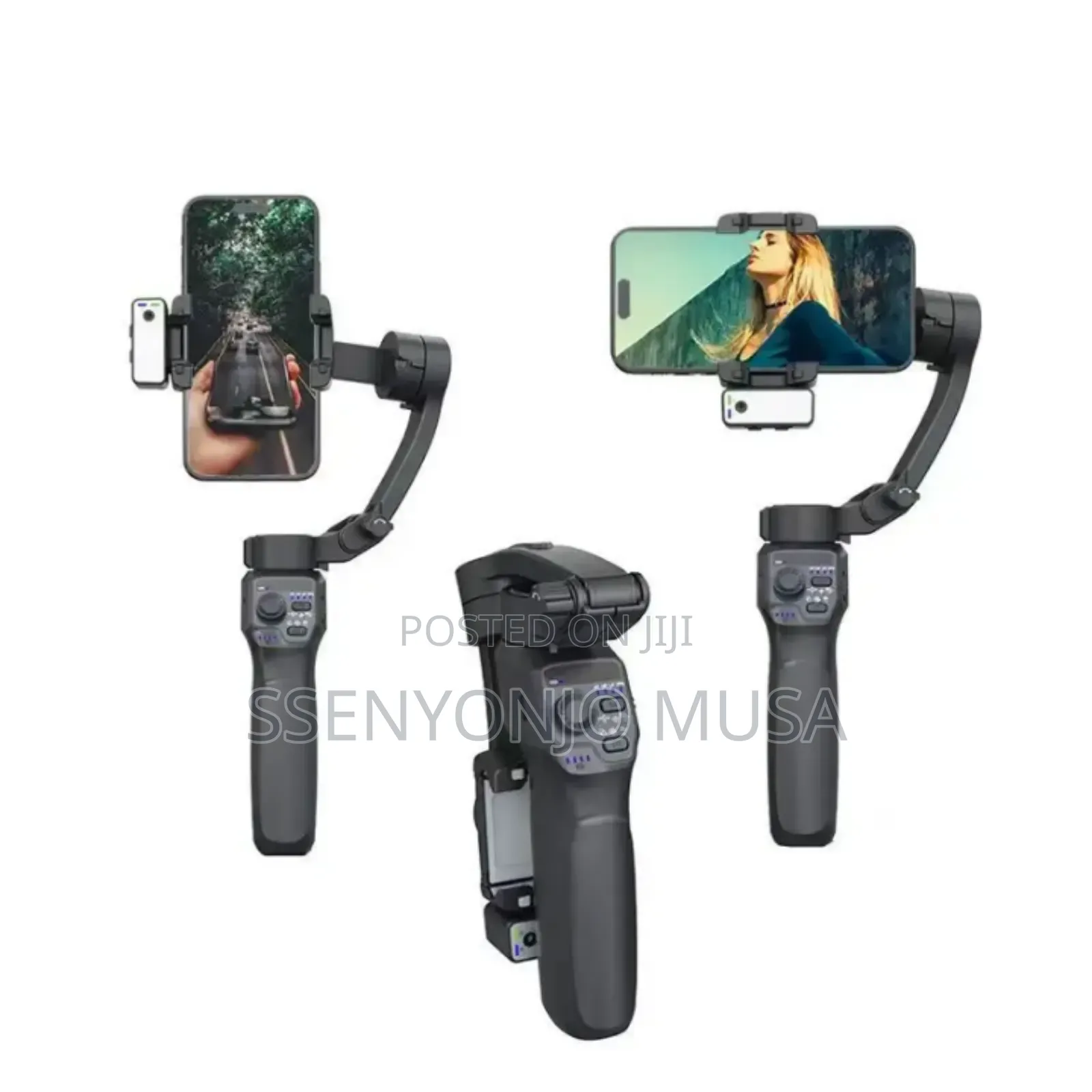 F12 3-Axis Smartphone Gimbal Stabilizer With Ai Tracker