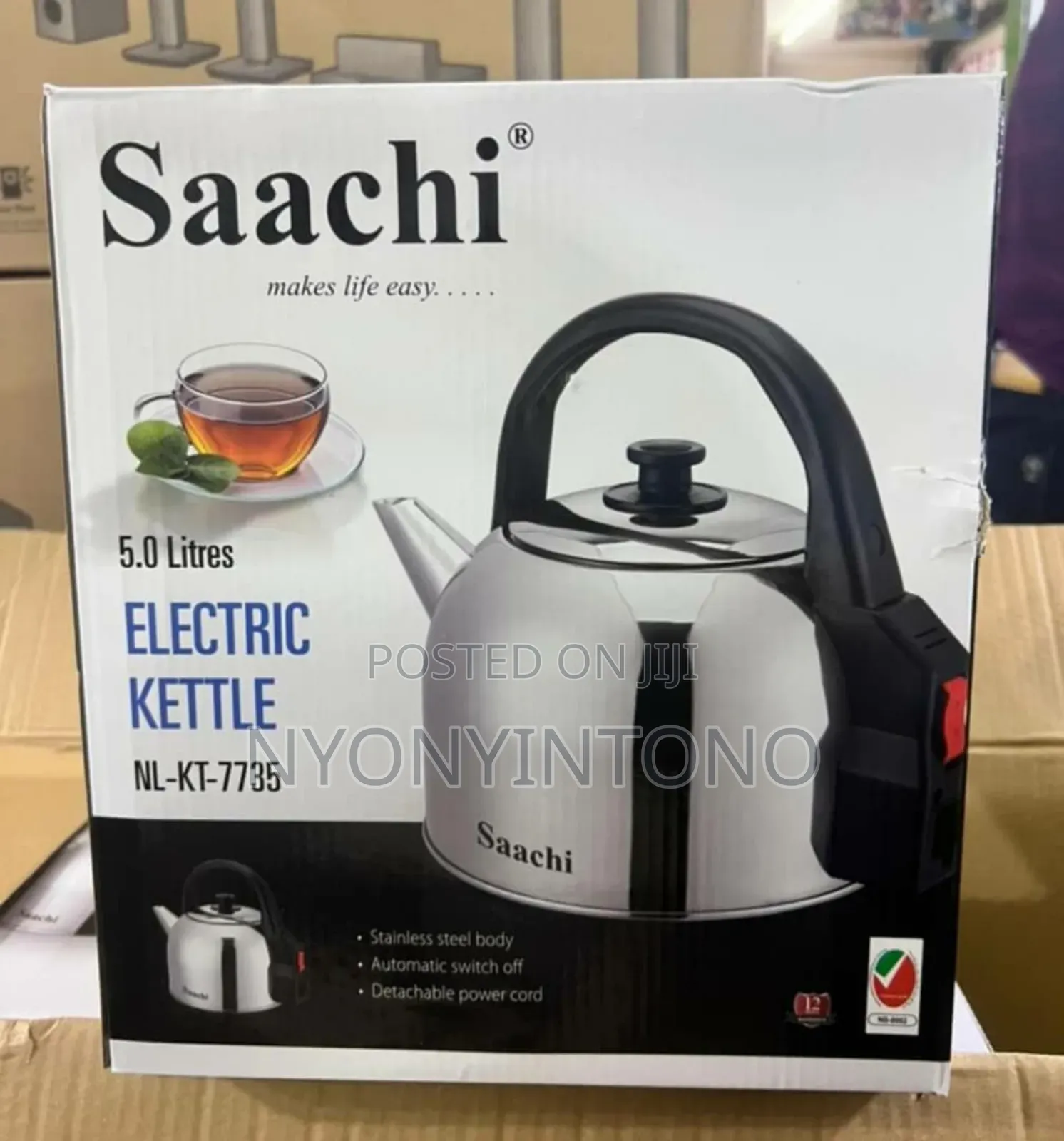 Saachi 5litres Automatic Electric Water Kettle