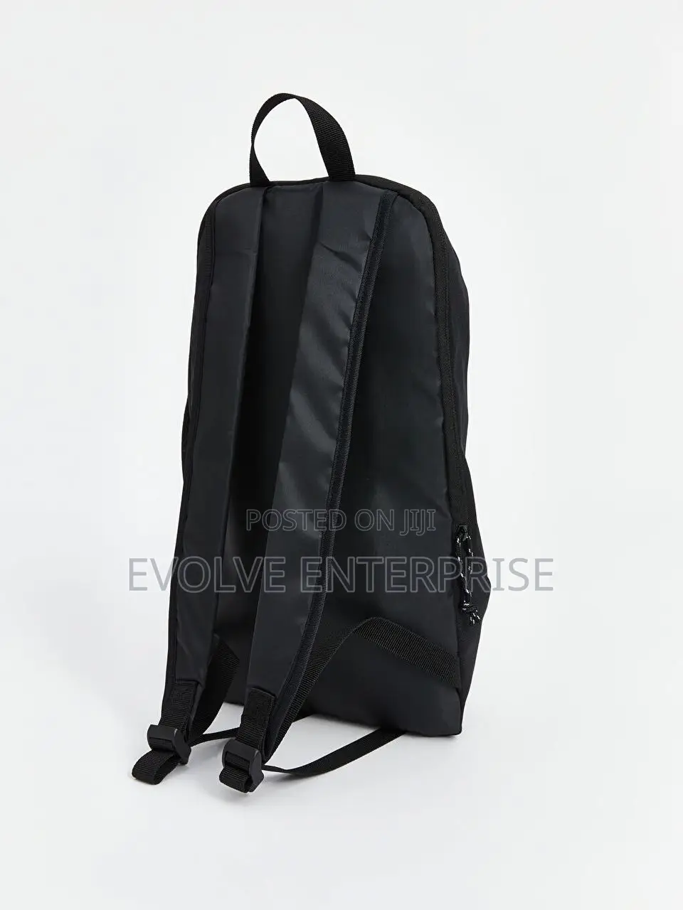 Black Small Printed Backpack