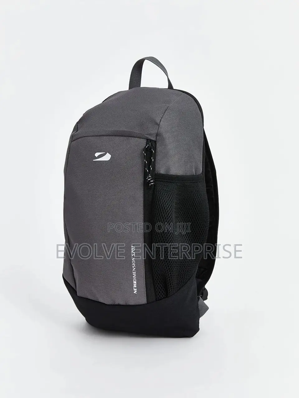 Grey Small Backpack