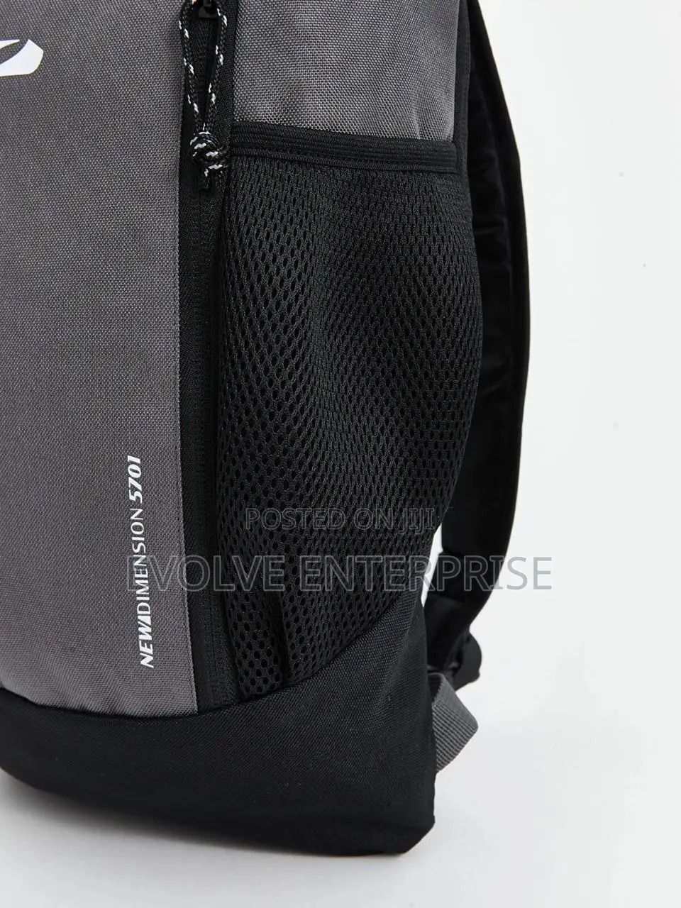 Grey Small Backpack
