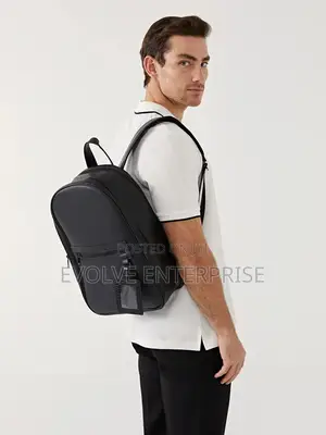 Designer Backpack With Id Clip
