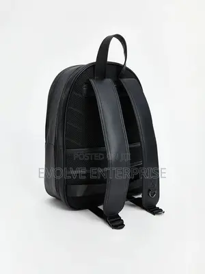 Designer Backpack With Id Clip