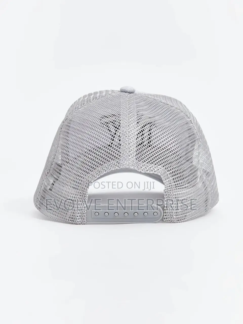 Ny Grey Embroidered Men's Cap Hat