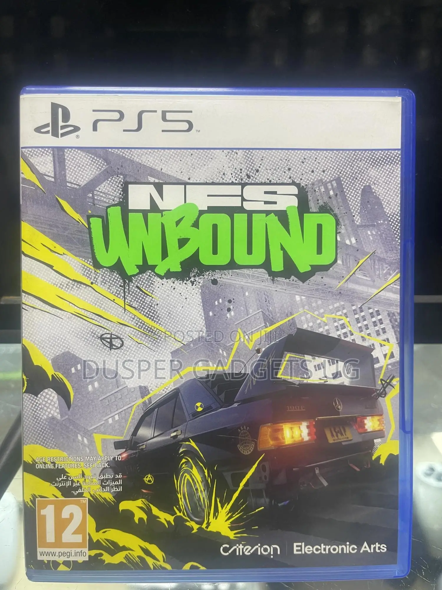 Used NFS Unbound Ps5 Cd