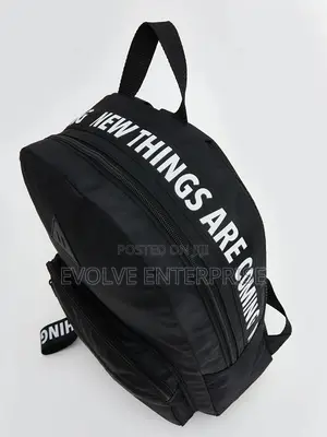 Embroidered New Things Backpack