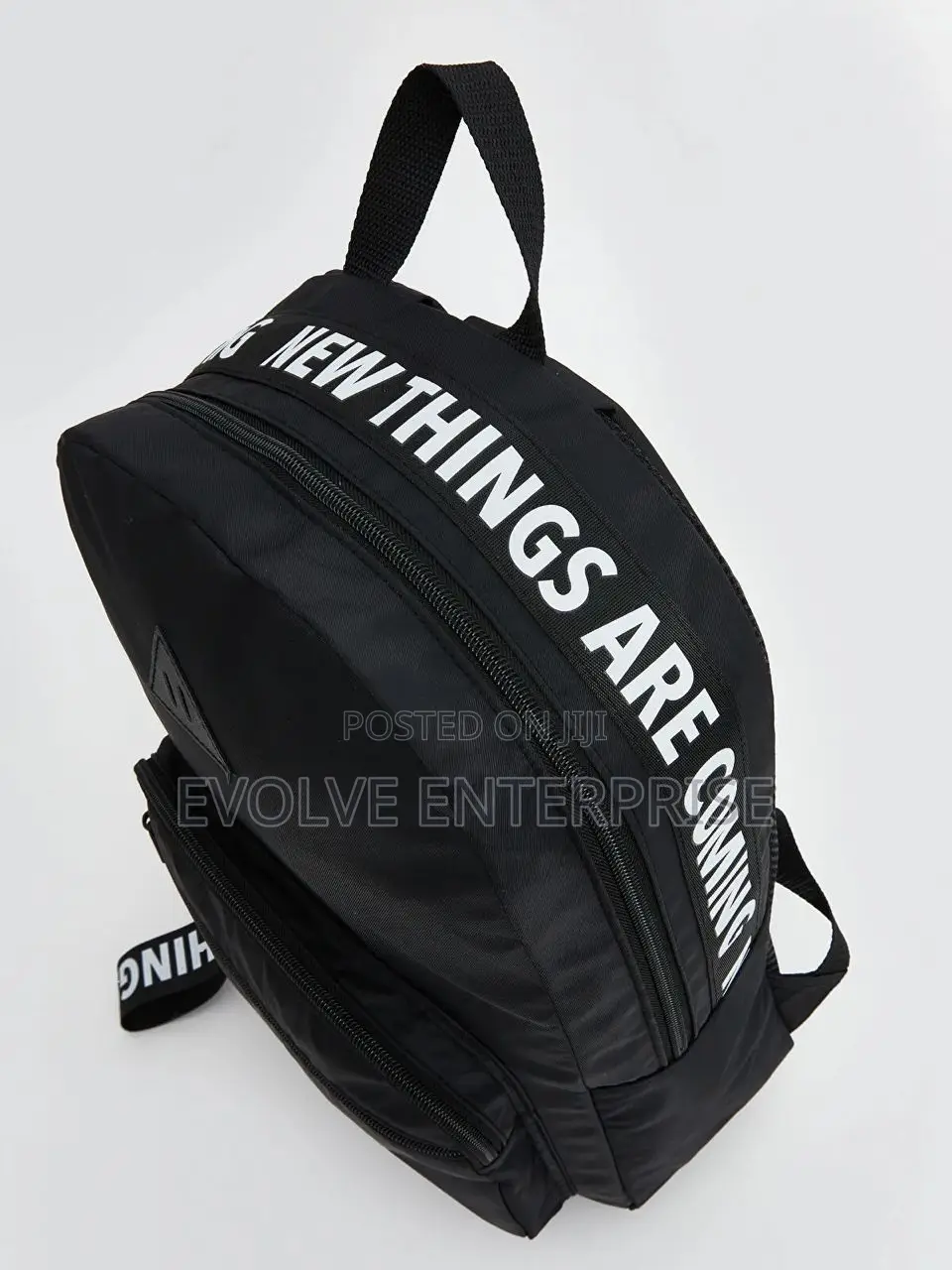 Embroidered New Things Backpack