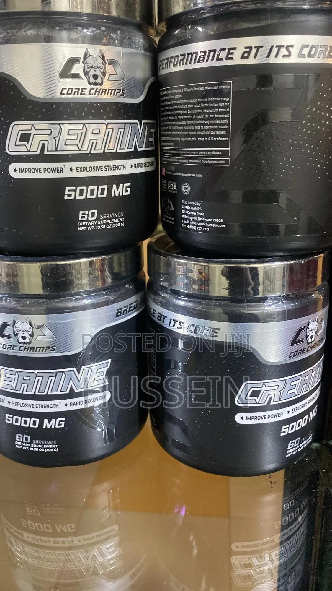 Core Champs Creatine 5000mg 60serv