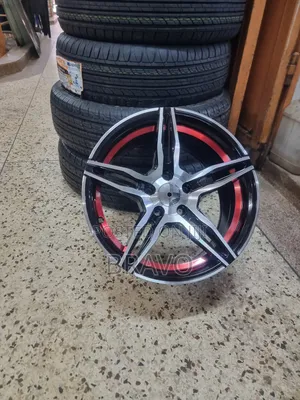New Silver Black Rims Size 15.