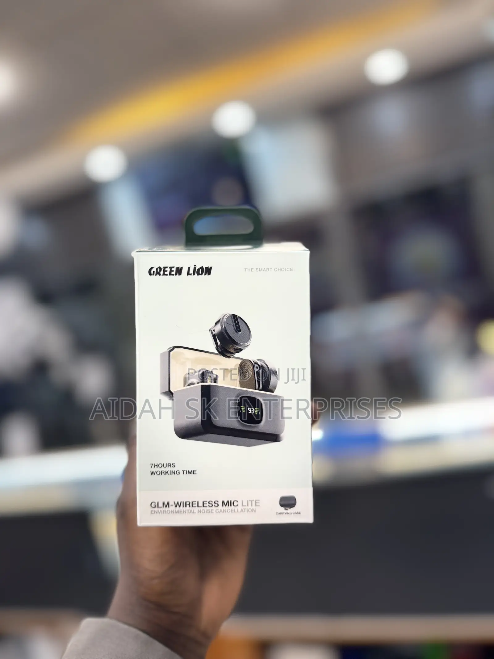 Green Lion Digital Display Mic