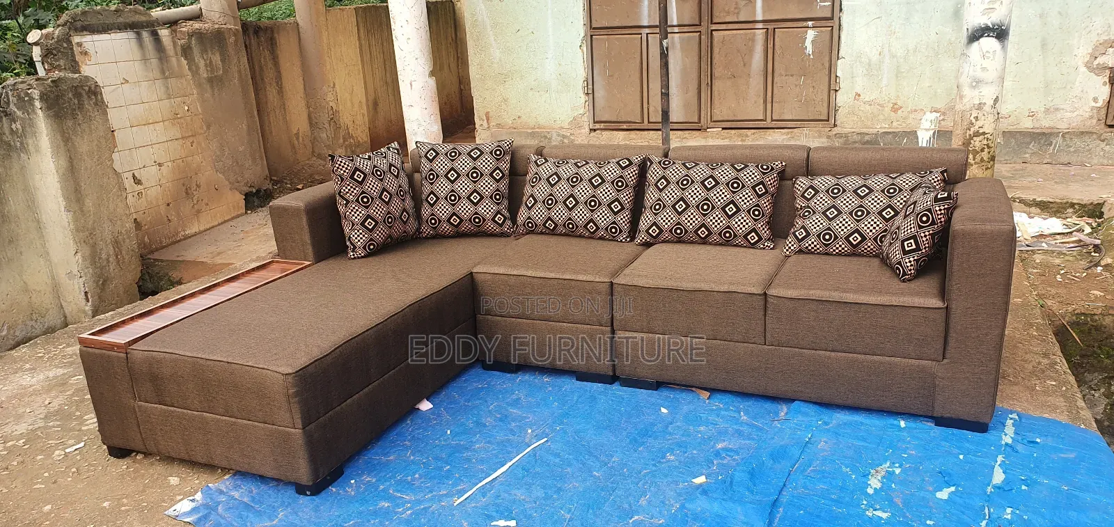 Brown Sofa L Shape