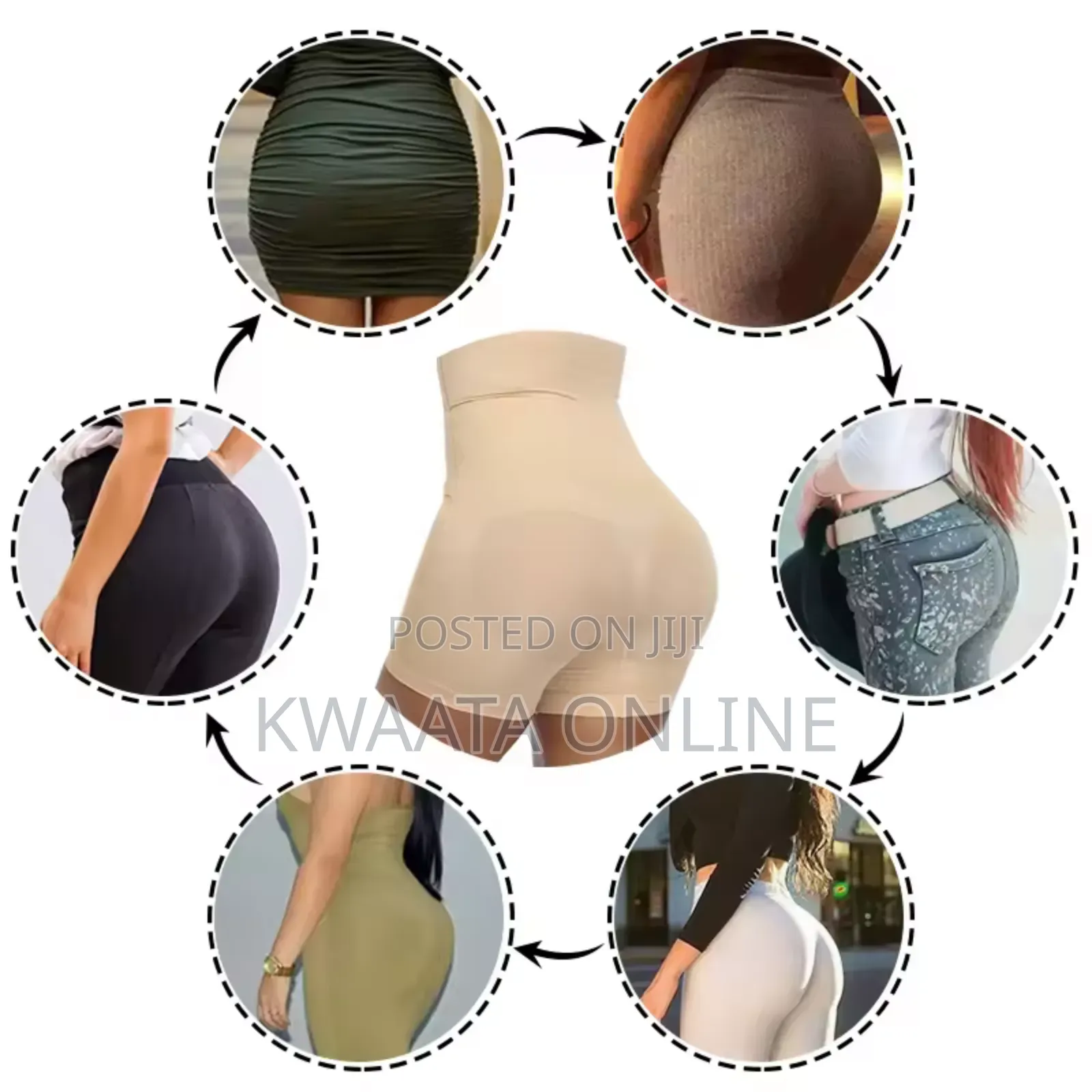 Women Butt Lifter Body Shaper Hip Enhancer Seamless Push Up