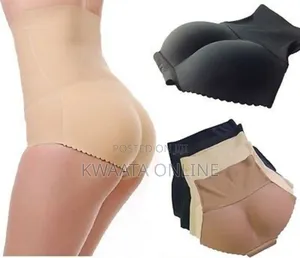 High Waist Padded Hips Seamless Panty Butt Lifter Shapewear
