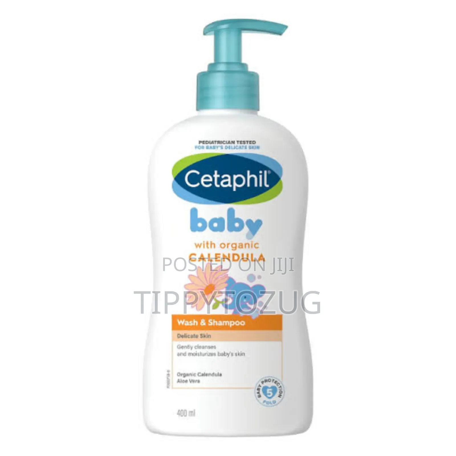 Cetaphil Baby Lotion, Wash Shampoo With Organic Calendula