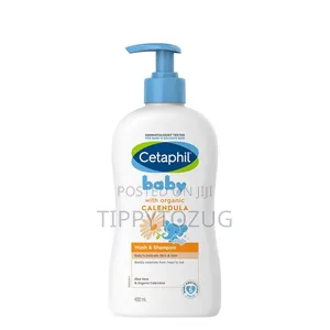 Cetaphil Baby Lotion, Wash Shampoo With Organic Calendula