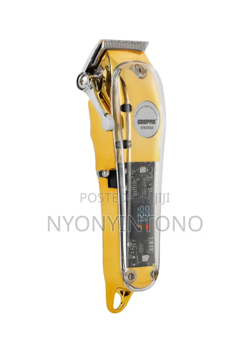 Geepas Professional Digital Rechargeable Clipper GTR-57504