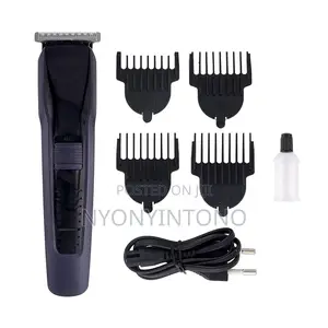 Geepas Best Quality Waterproof Rechargeable Hair Trimmer, Led Display