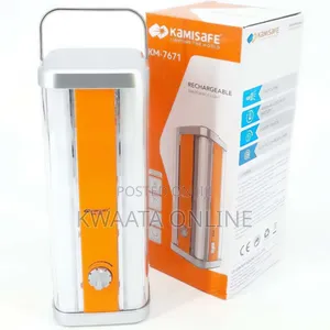 Kamisafe Km-7671 4 Tube Latern Rechargeable Emergency Lamp