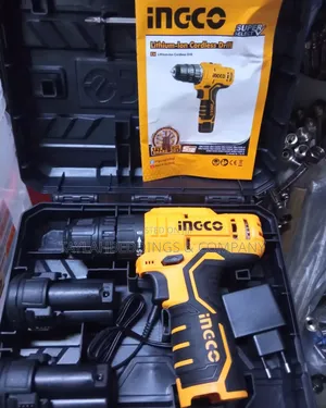 Ingco Cordless Impact Drill 12v + 2 Battary