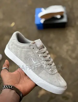 Original Grey Suede Nike Sb Zoom Bruin Skateboard Sneakers