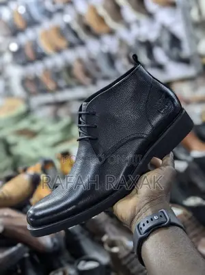 Original Men’S Black Timberland Gentle Office Leather Boots
