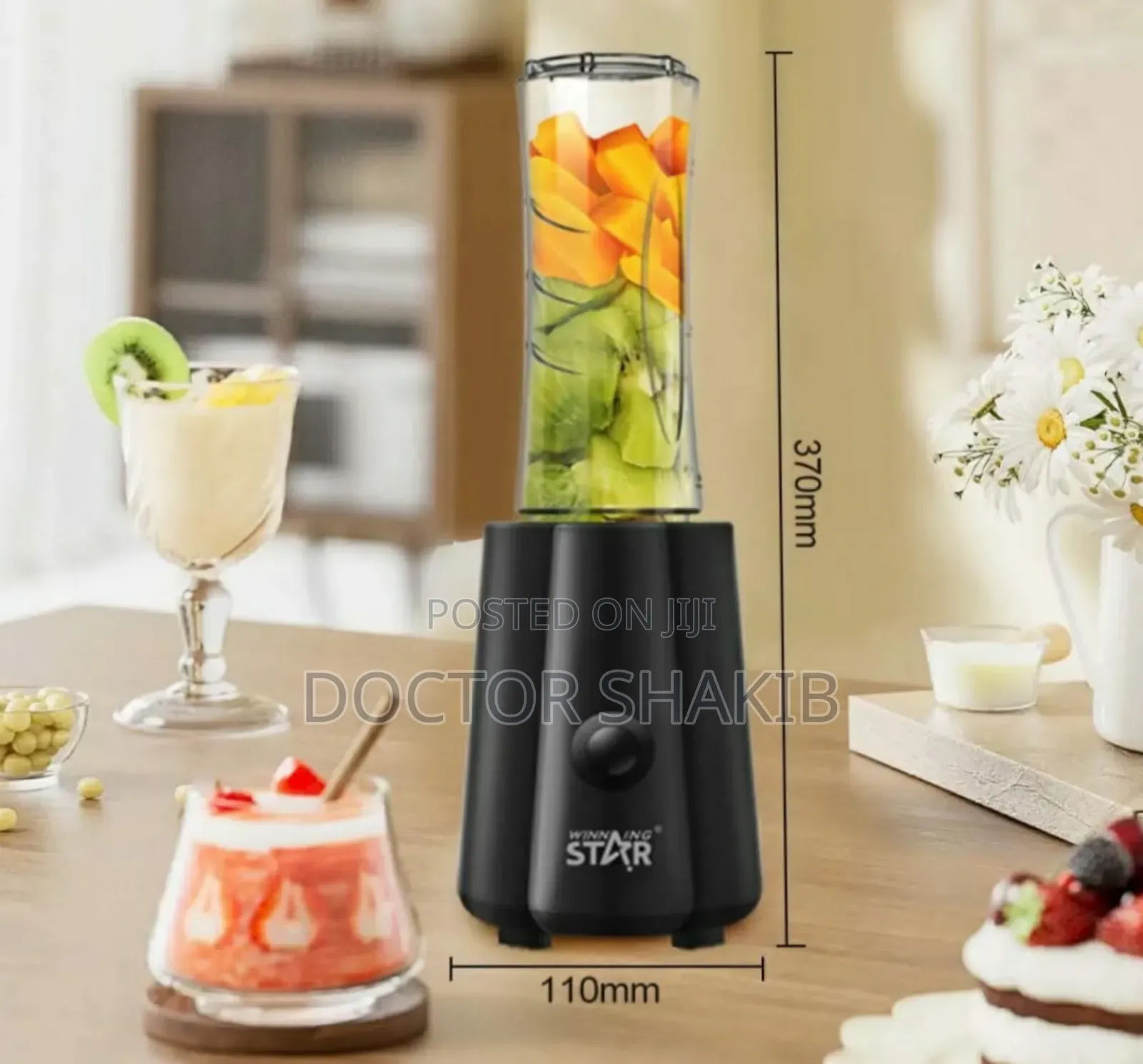 New Winningstar St-5921 600ml High Power Portable Blender
