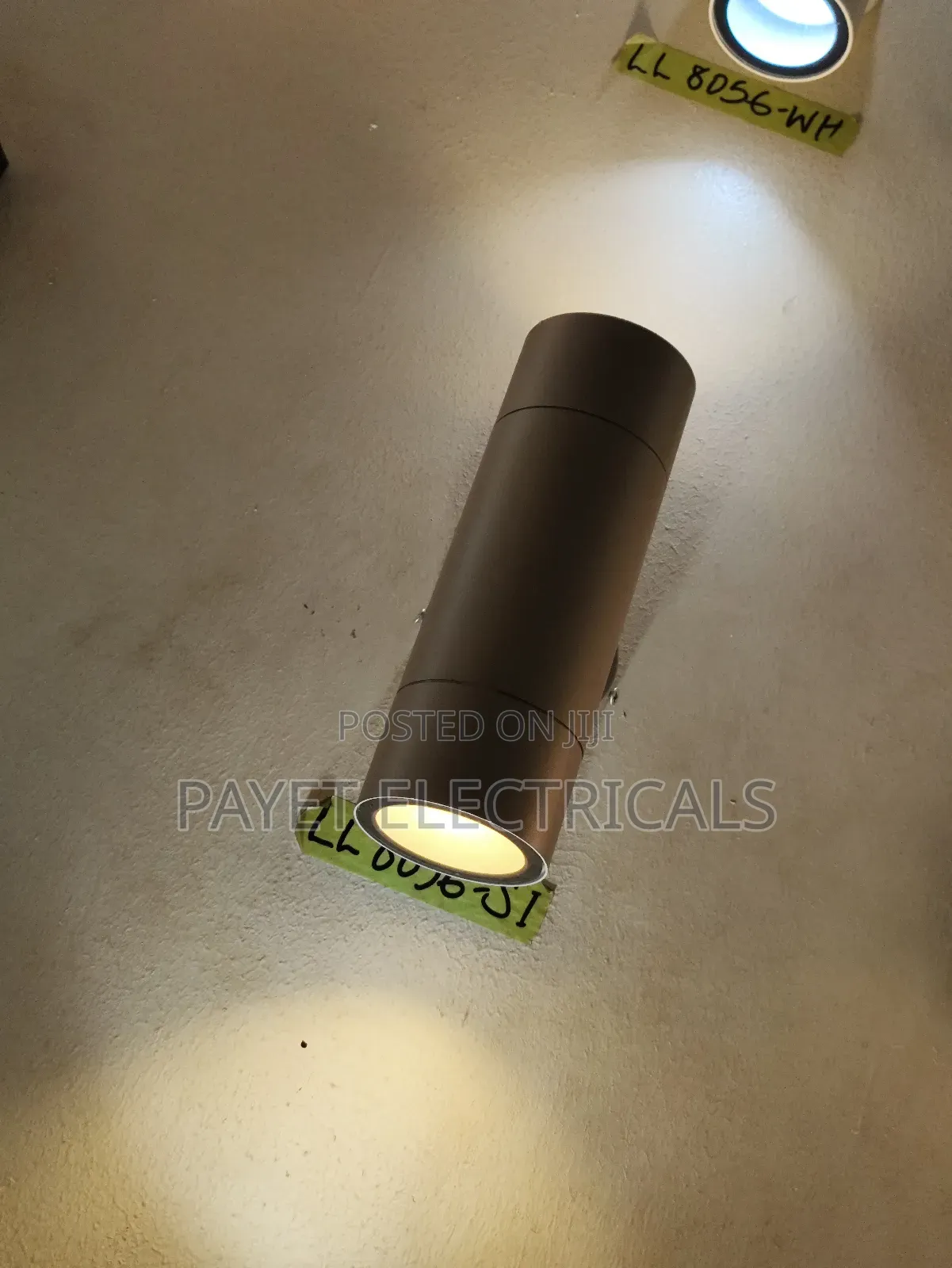 Gray Up and Down Wall Light