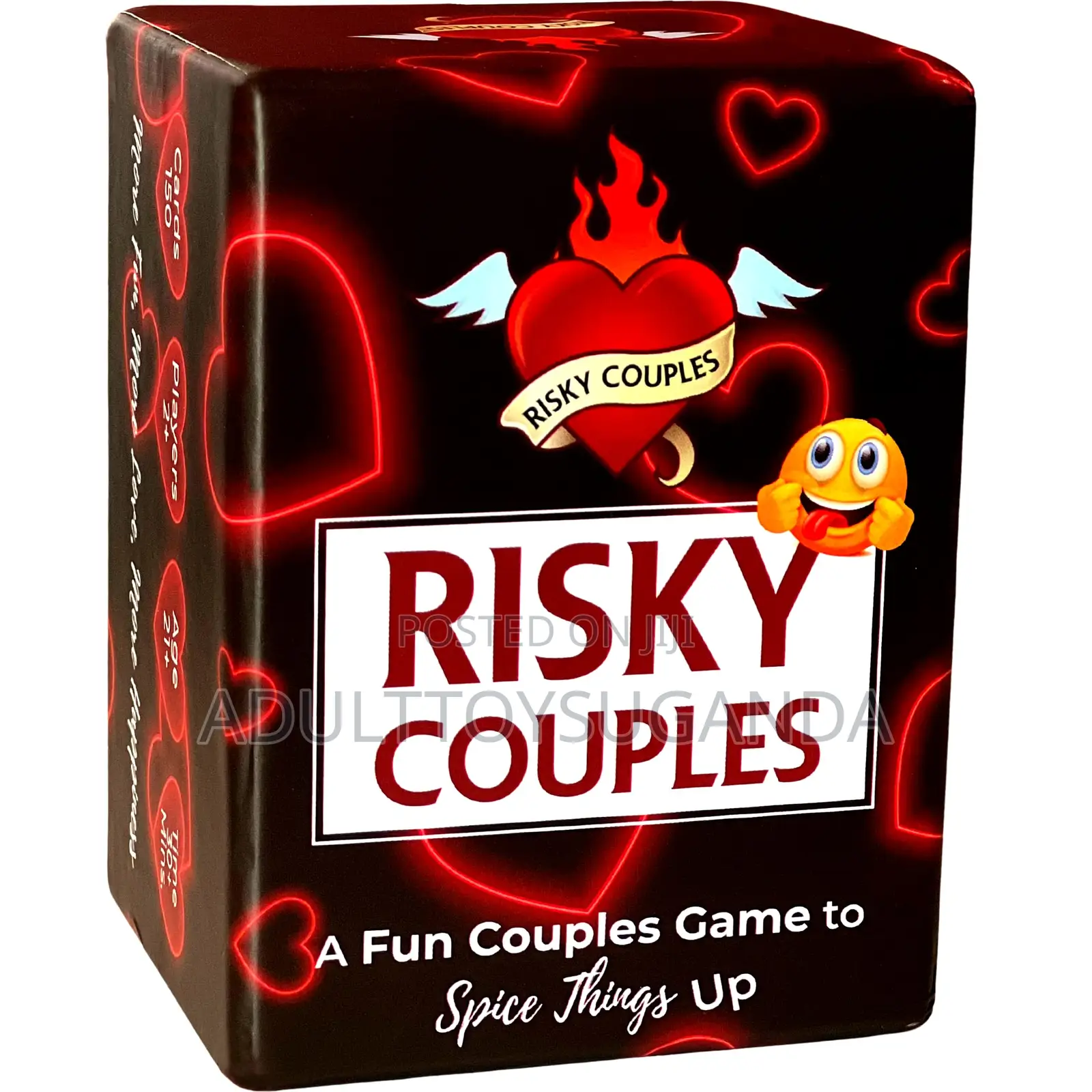 Risky Couples Spicy Dare Cards - Date Night Valentines