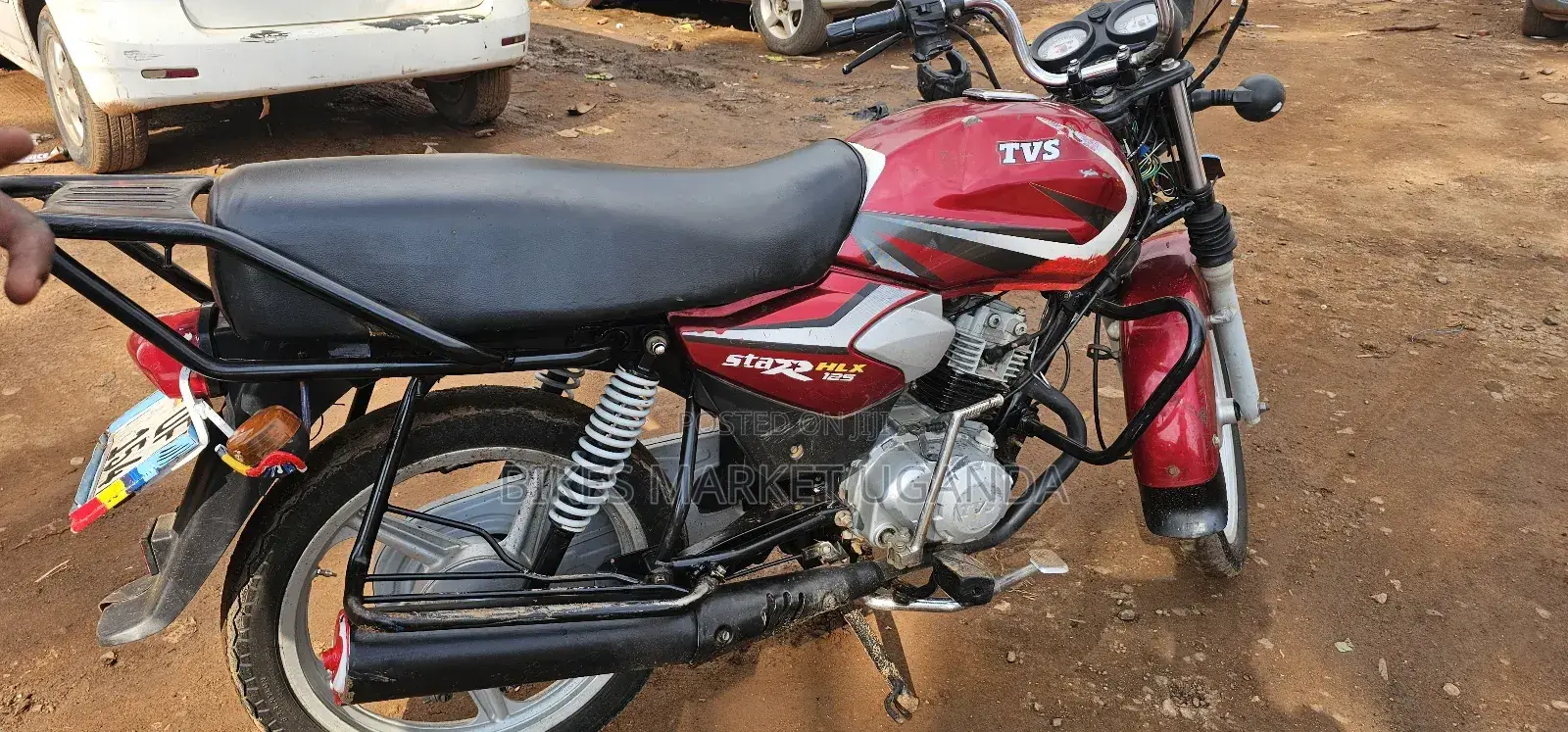 TVS HLX 125 2023 Red
