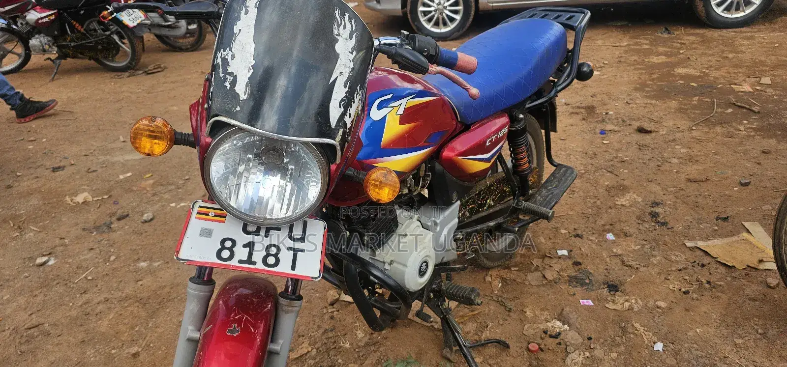 Bajaj Boxer 125 2024 Red