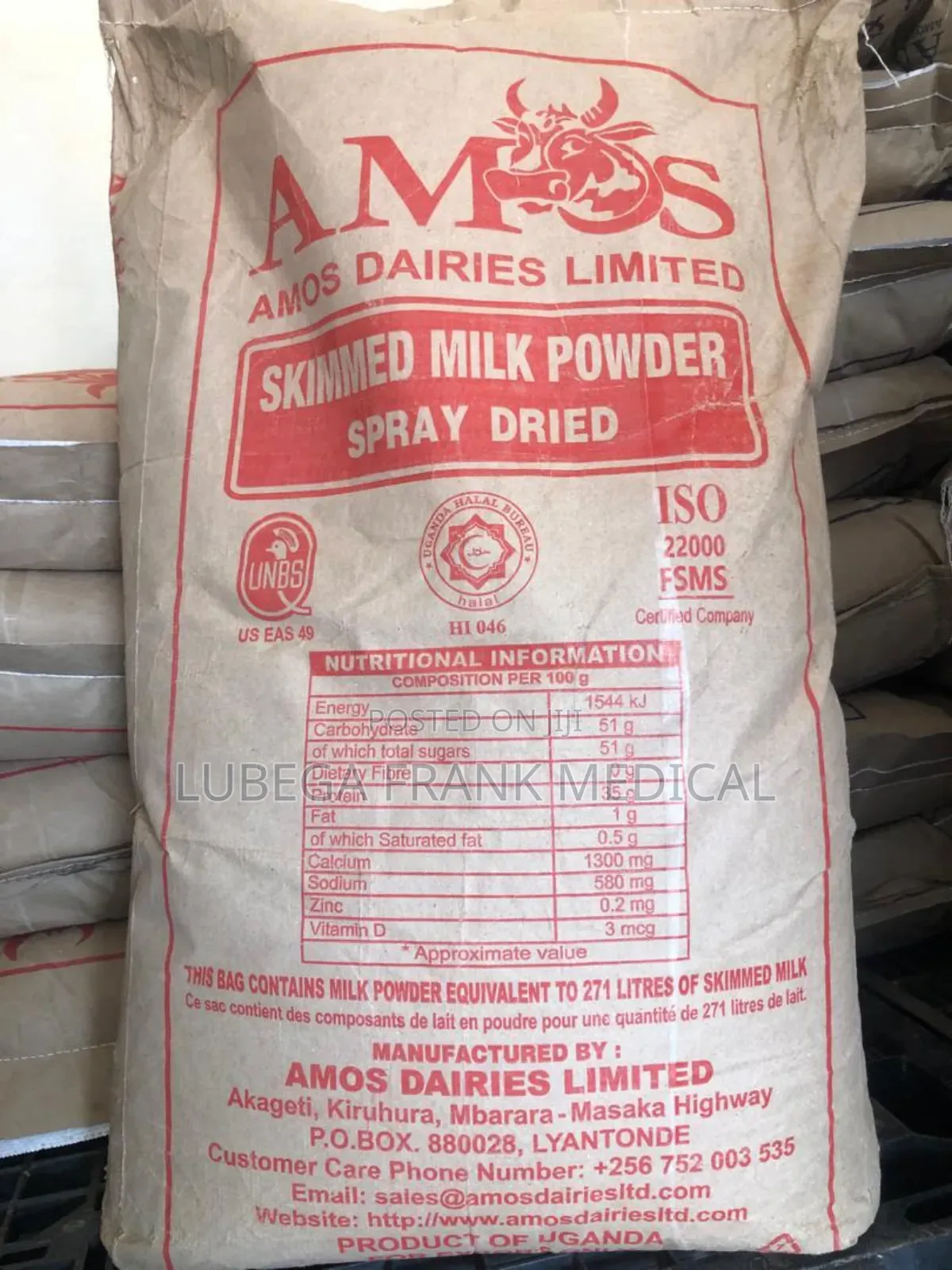 Skimmed Milk Powder Spray Dried