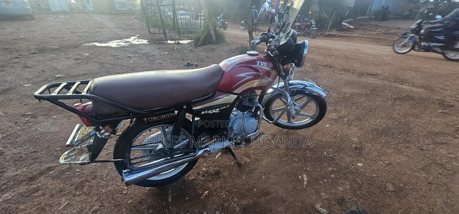 TVS XL 100 2017 Red