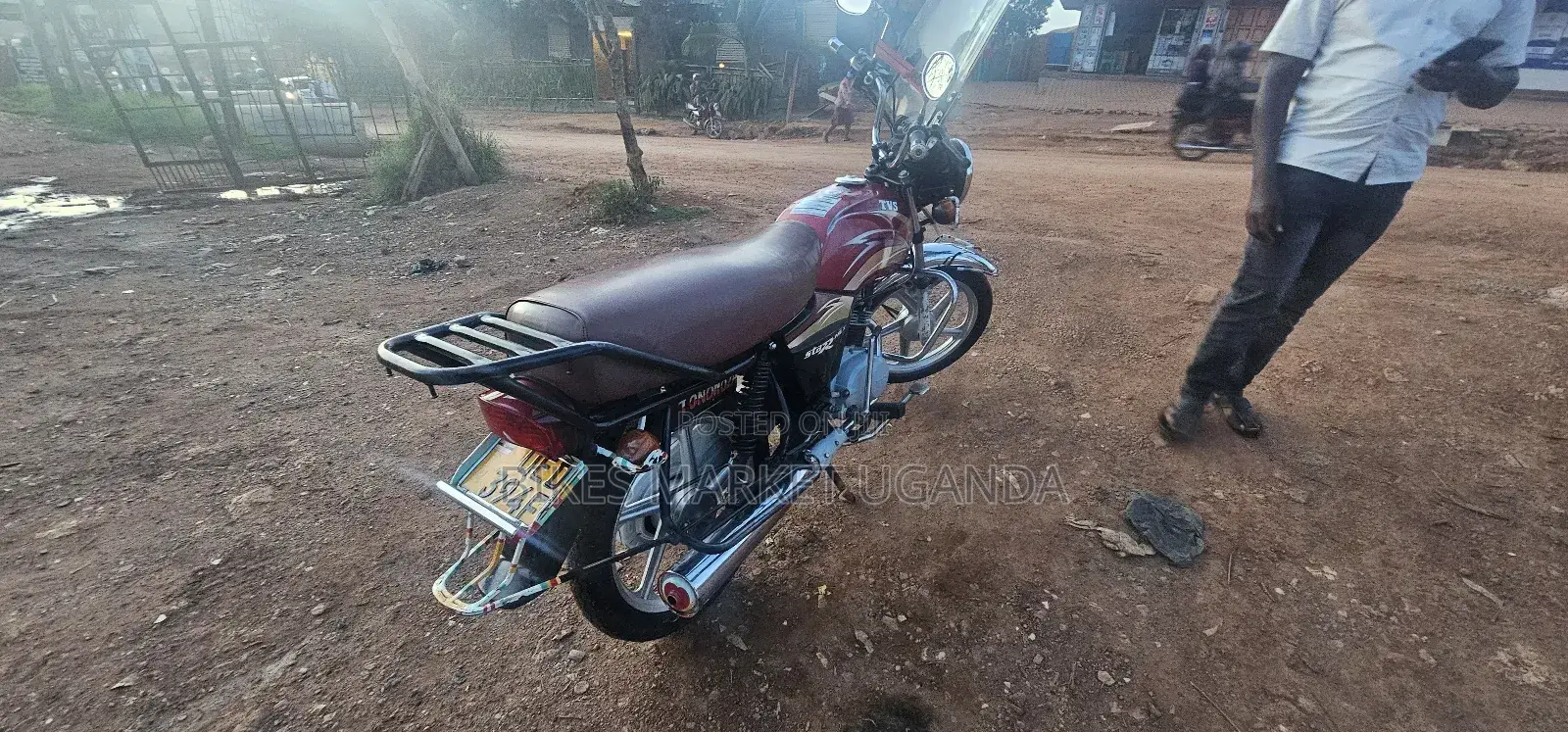 TVS XL 100 2017 Red
